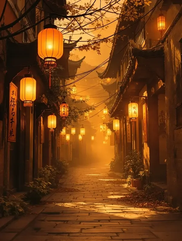 《老城区的灯光》都市情感短剧封面海报